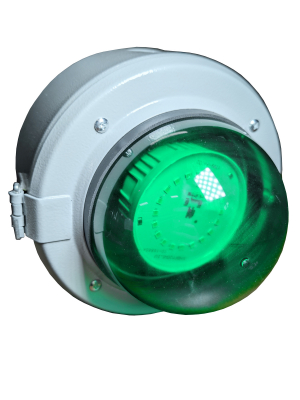 <big>Светофор СС-56</big>  <br>(IP54, зеленый) - kranelektro.ru - Екатеринбург